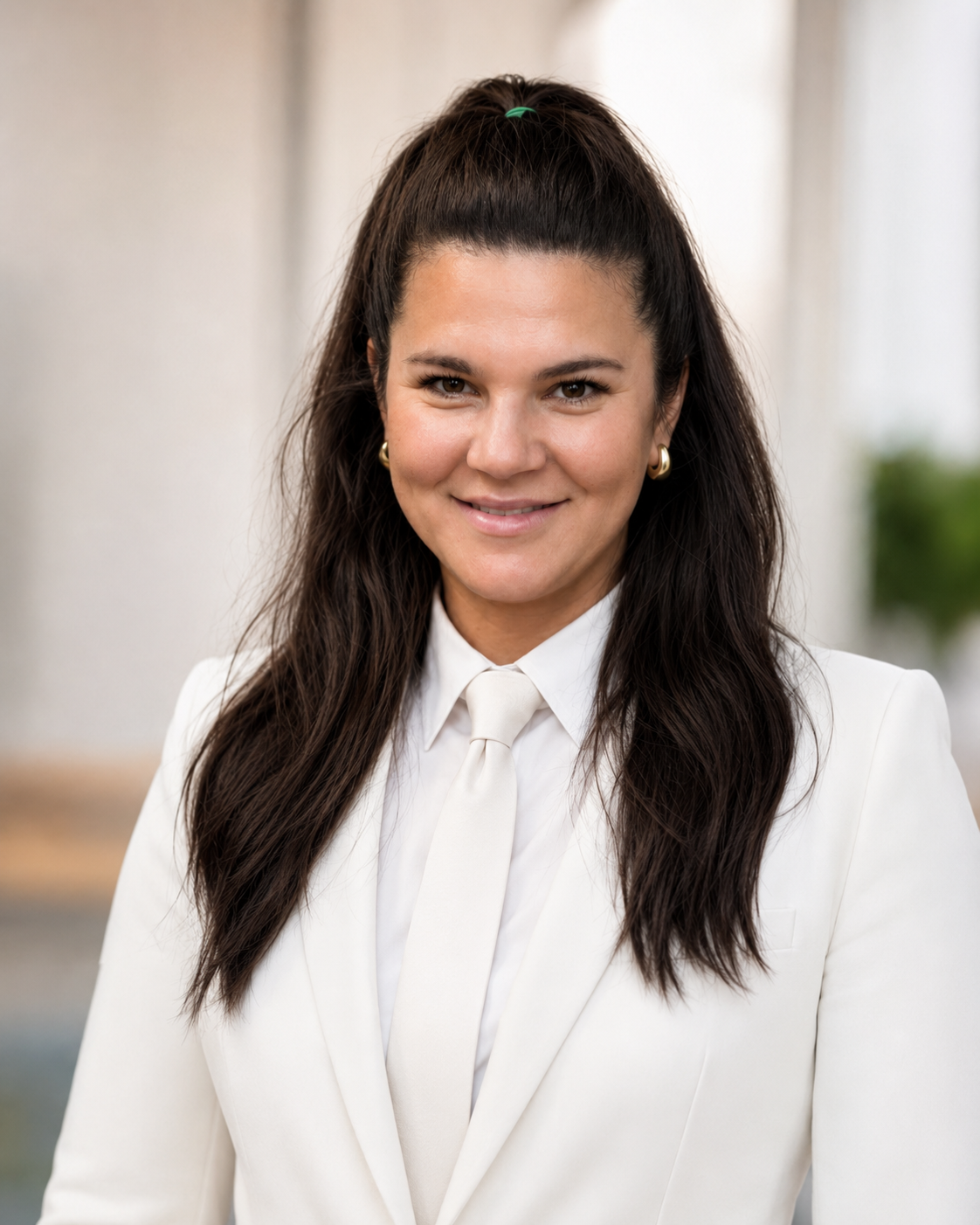 Orgesa Meli working with AI tools